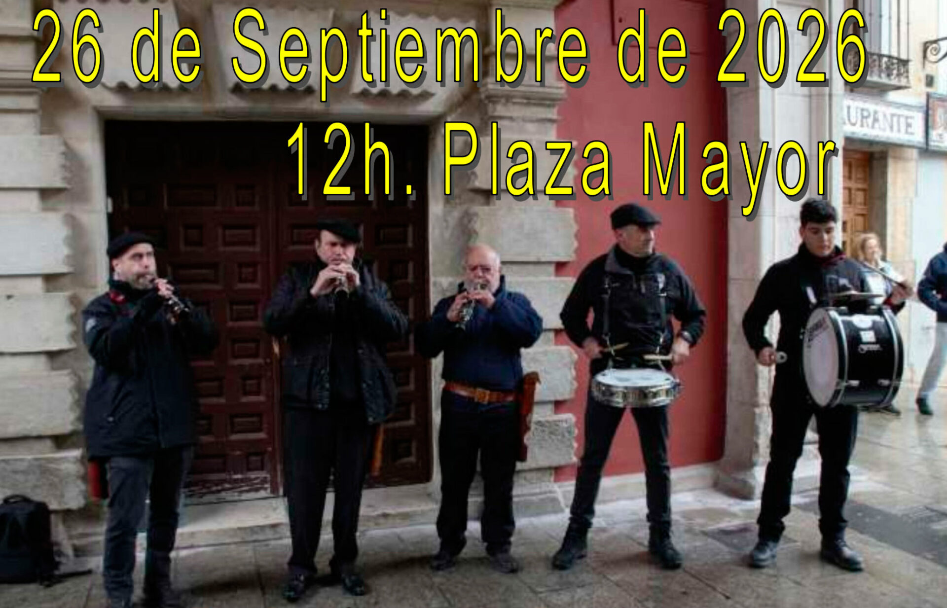 Cuenca celebra este sábado el XXXI Encuentro de Dulzaineros con seis grupos y un homenaje a Herminio Carrillo
