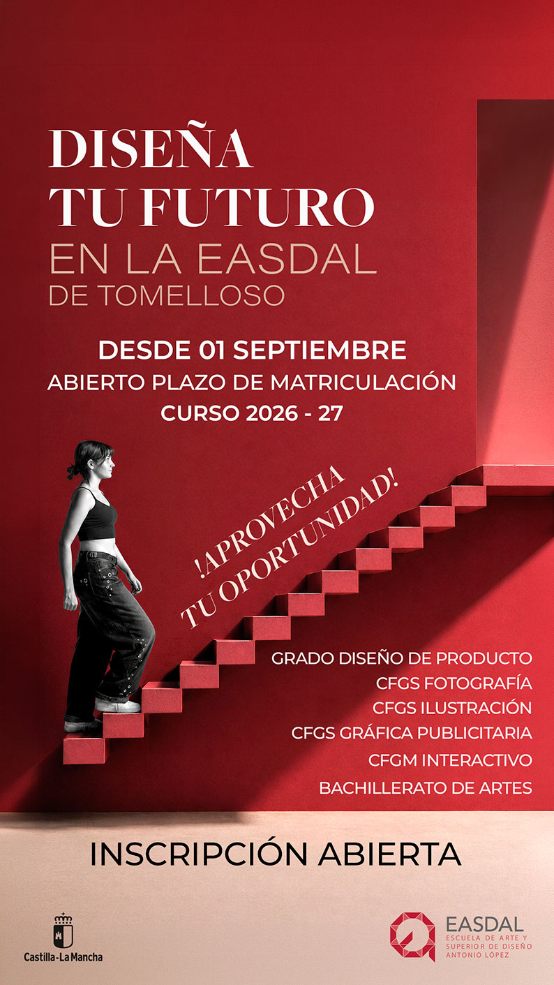 La EASDAL abre el proceso extraordinario de admisión para el curso 2026/27