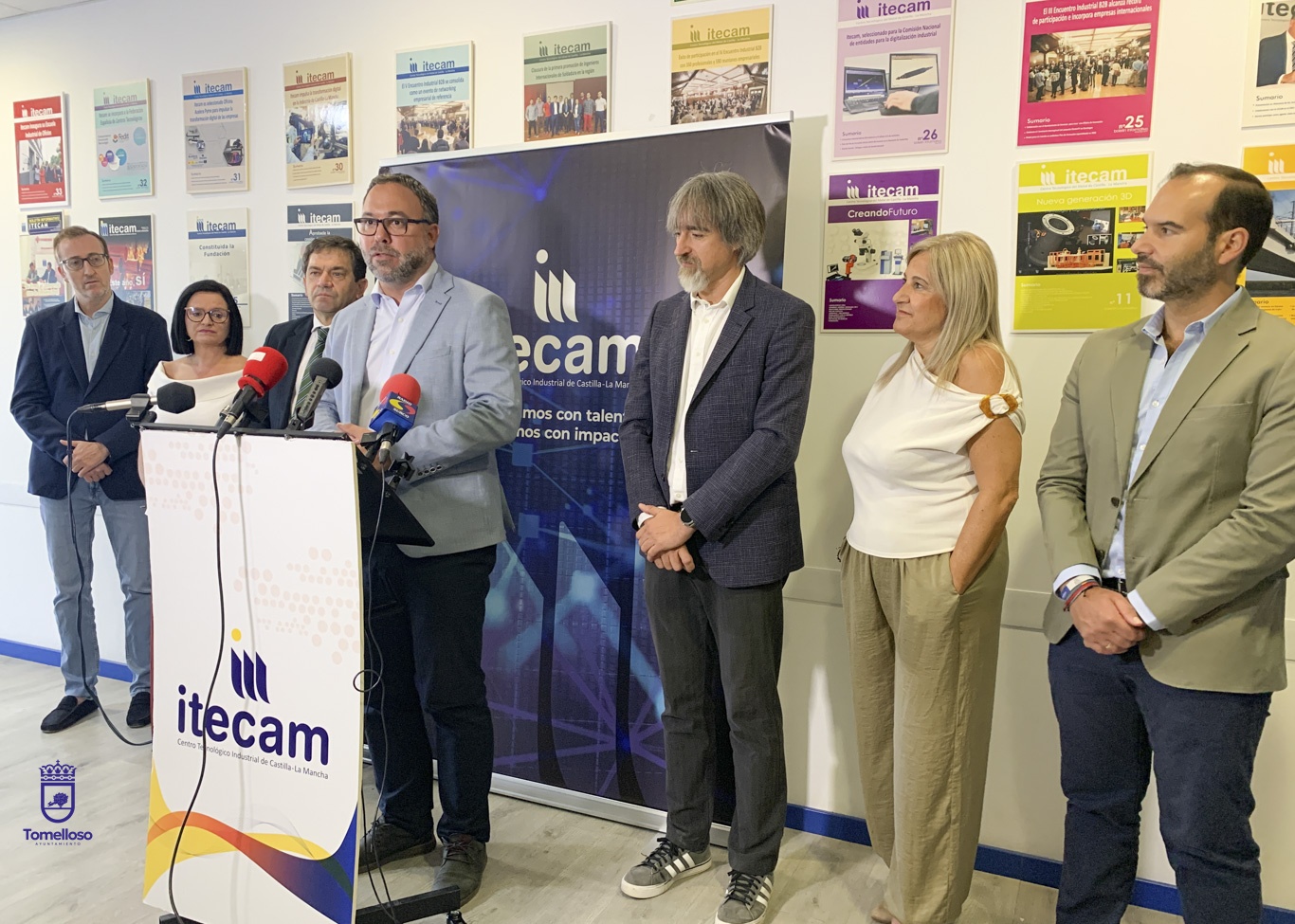 ITECAM afianza desde Tomelloso su liderazgo tecnológico tras impulsar proyectos por cerca de 20 millones 1 El alcalde destaca el papel de ITECAM como motor de innovación, tecnología y competitividad empresarial
