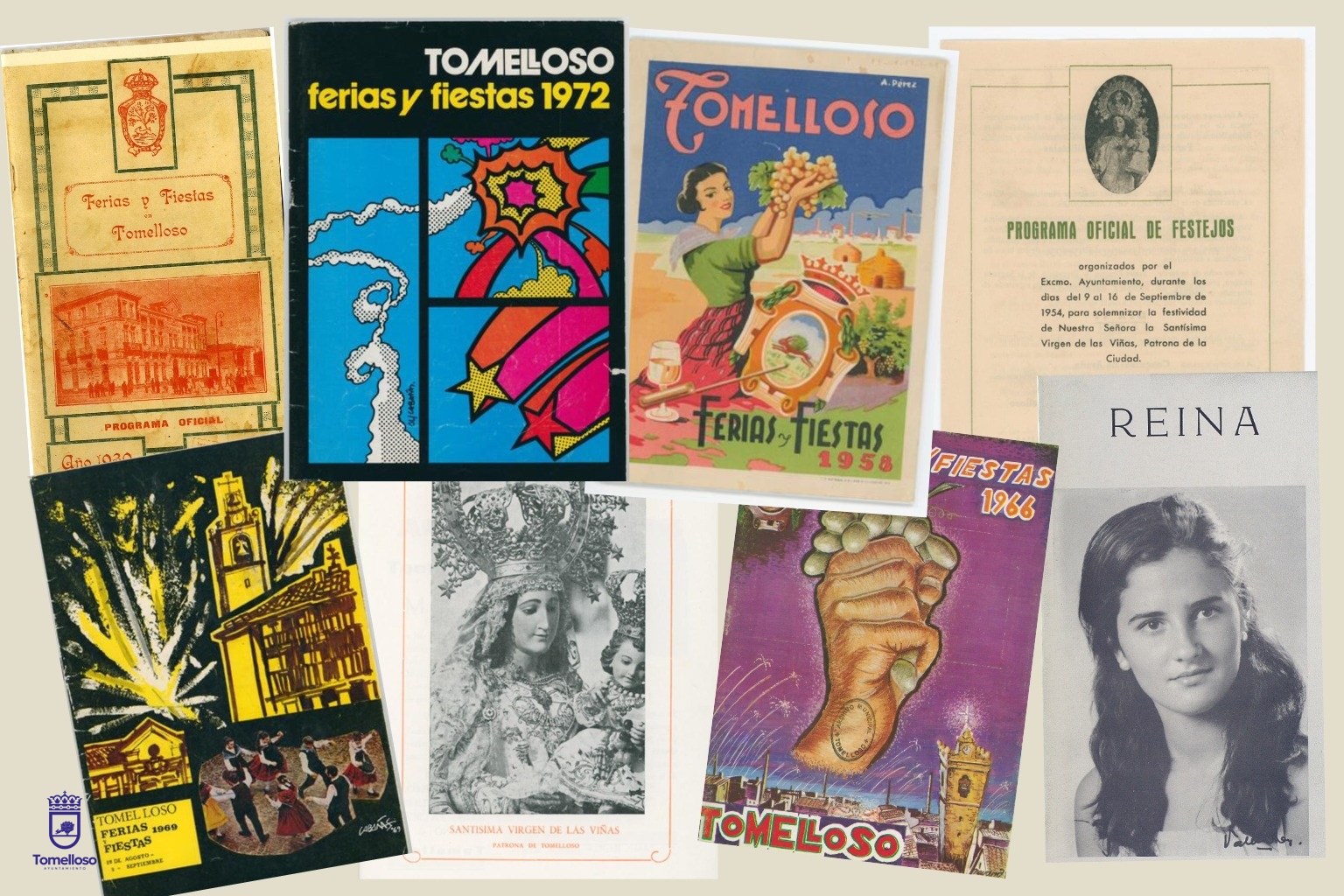 El Archivo Municipal difunde los programas de Feria desde 1920 hasta el año 2000