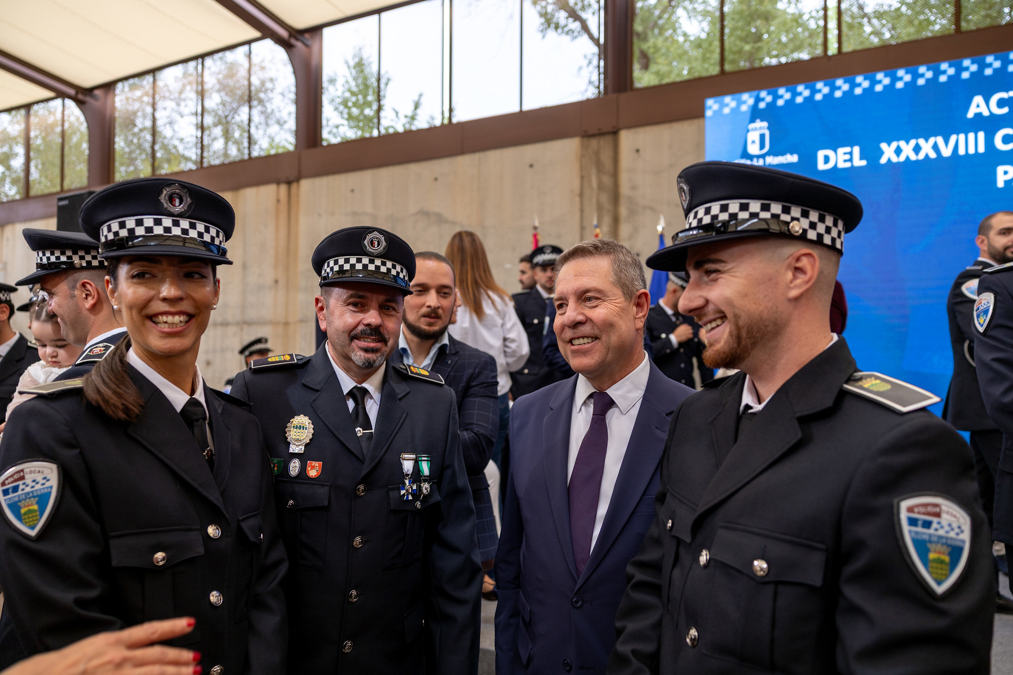 123 nuevos policías reforzarán la seguridad en 48 municipios de la región 2 El Gobierno de Castilla-La Mancha da la bienvenida a los 123 nuevos policías locales que reforzarán la seguridad en 48 municipios de la región