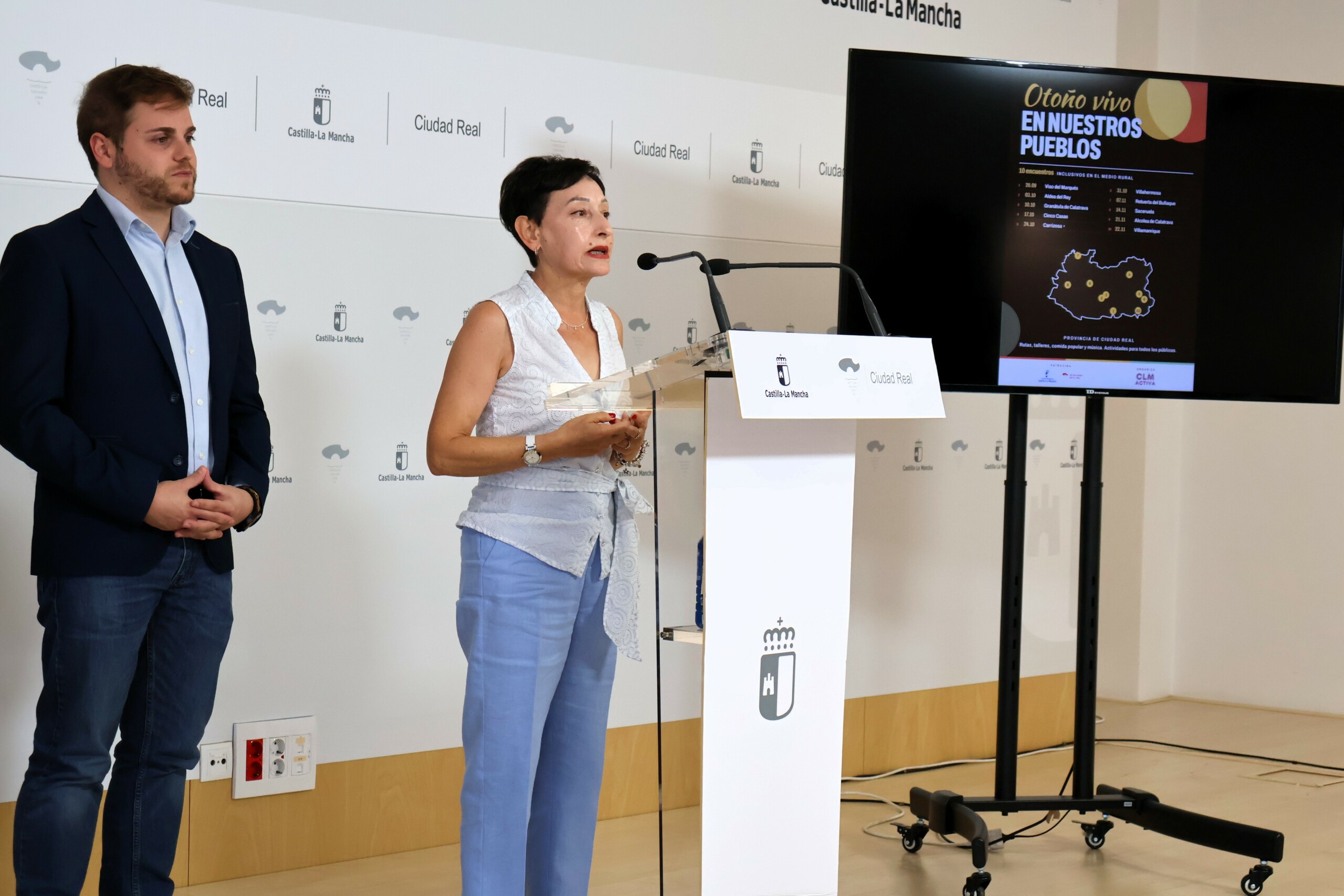 ‘Otoño vivo en nuestros pueblos’ llevará ocio e inclusión a diez municipios de Ciudad Real 3 El Gobierno de Castilla-La Mancha y CLM Activa impulsan ‘Otoño vivo en nuestros pueblos’ para llevar ocio, inclusión y participación a las zonas rurales