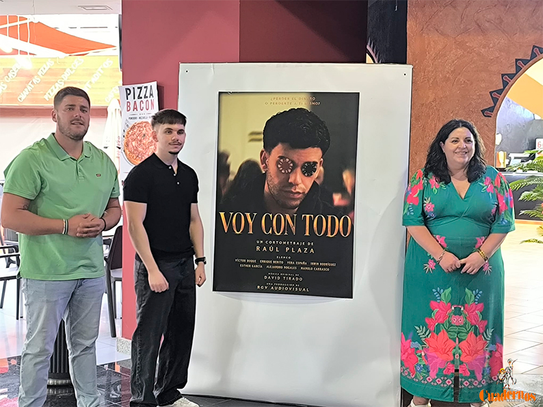 Tomelloso descubre Voy con todo, el cortometraje de Raúl Plaza que convirtió una idea personal en un proyecto colectivo