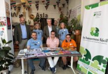 Eurocaja Rural visita el stand de ASPRONA en la Feria de Albacete Eurocaja Rural visita el stand de ASPRONA en la Feria de Albacete