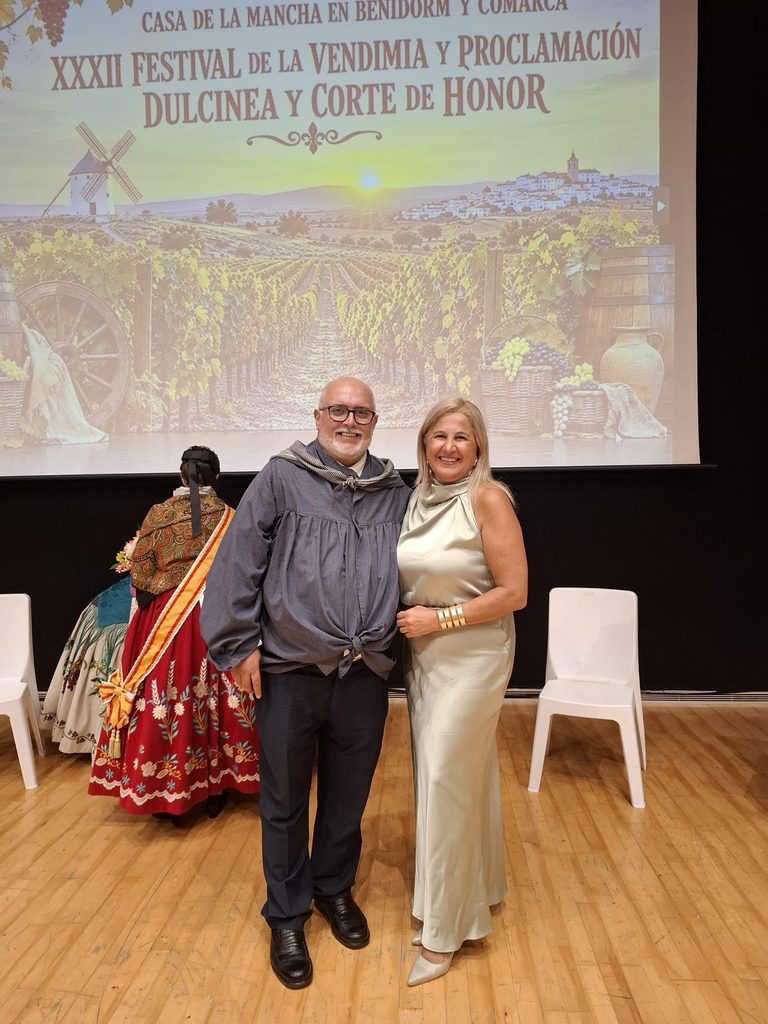 Alejandro Ramírez Soriano reivindica las raíces de Tomelloso en el XXXII Festival de la Vendimia celebrado en Benidorm 1 festival vendimia benidorm 6 768x1024 1