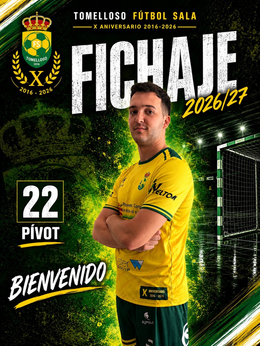 Ismael se suma al Tomelloso F.S. para reforzar el proyecto sénior en la temporada 2026/27