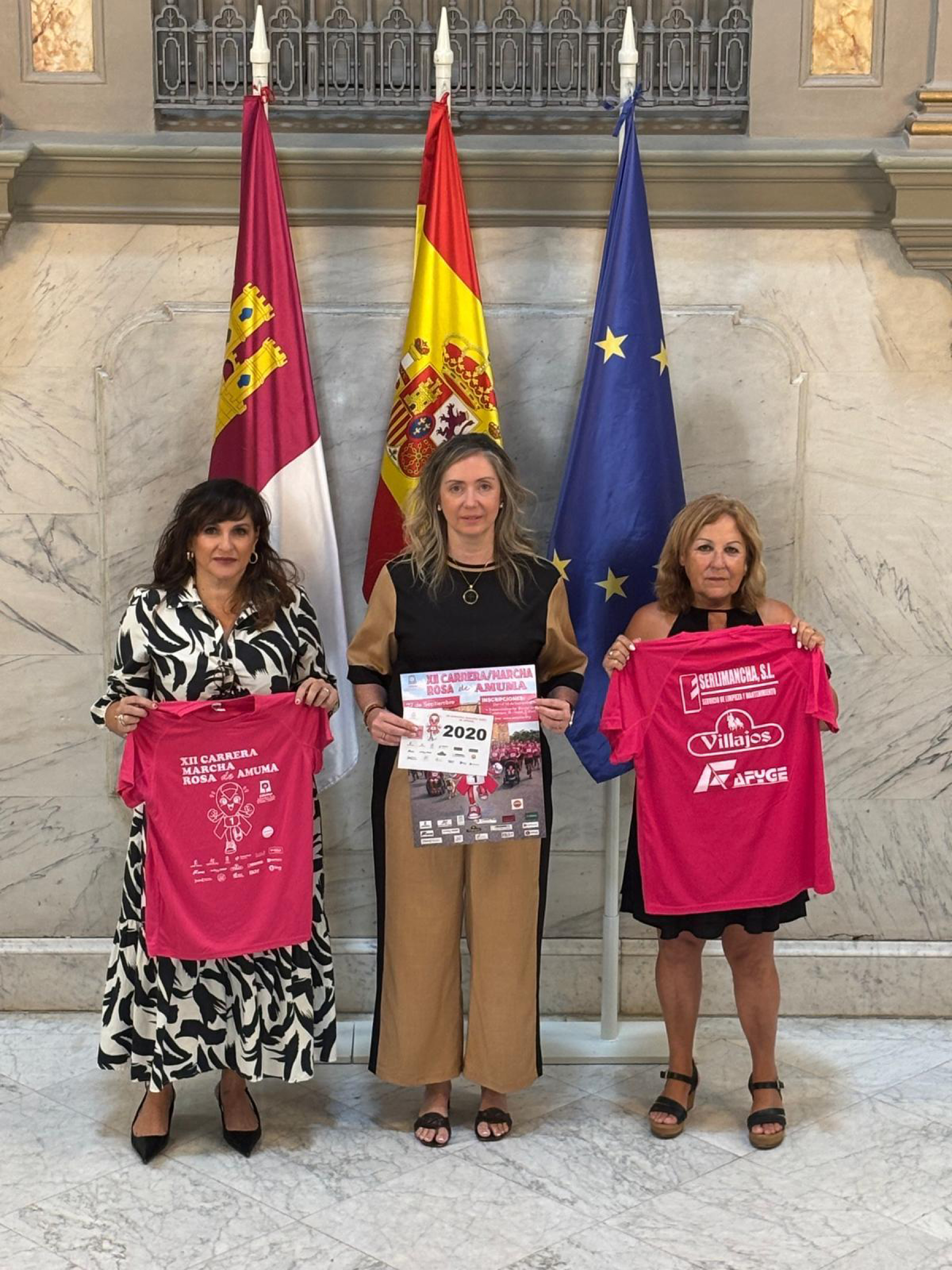 La Diputación colabora con AMUMA en la celebración de la XII Carrera-Marcha Rosa, que tendrá lugar el 27 de septiembre en Ciudad Real 1 La Diputación colabora con AMUMA en la celebración de la XII Carrera-Marcha Rosa, que tendrá lugar el 27 de septiembre en Ciudad Real