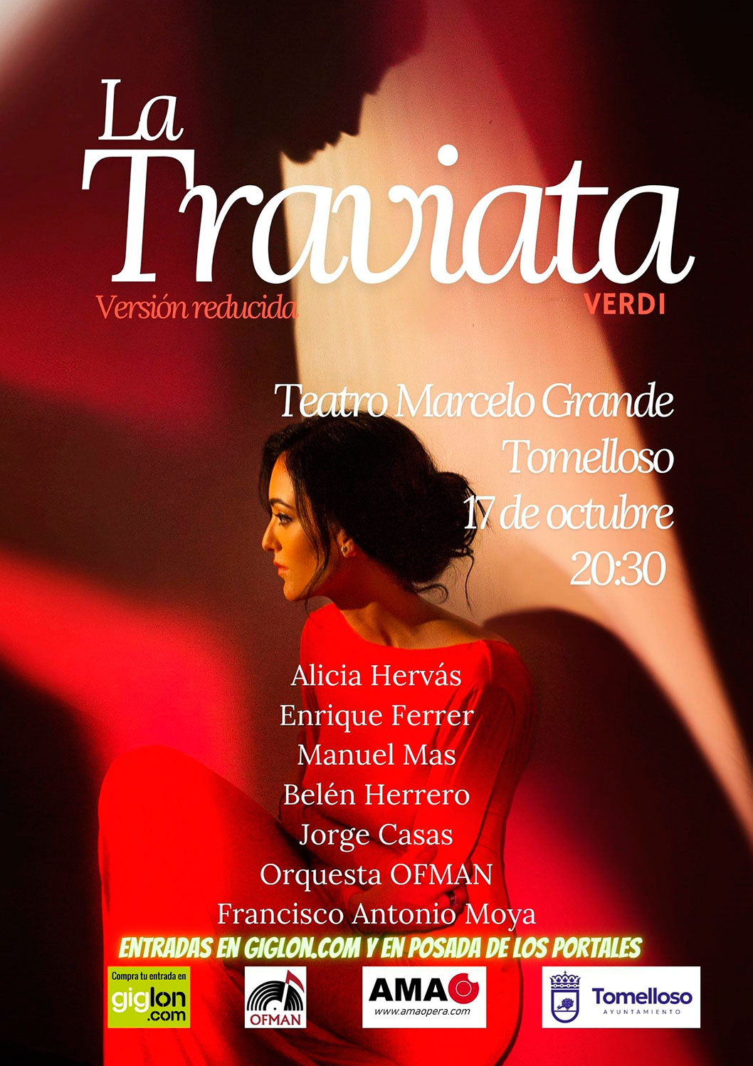 Ya se pueden adquirir las entradas para disfrutar de ‘La Traviata’ en el Teatro Marcelo Grande