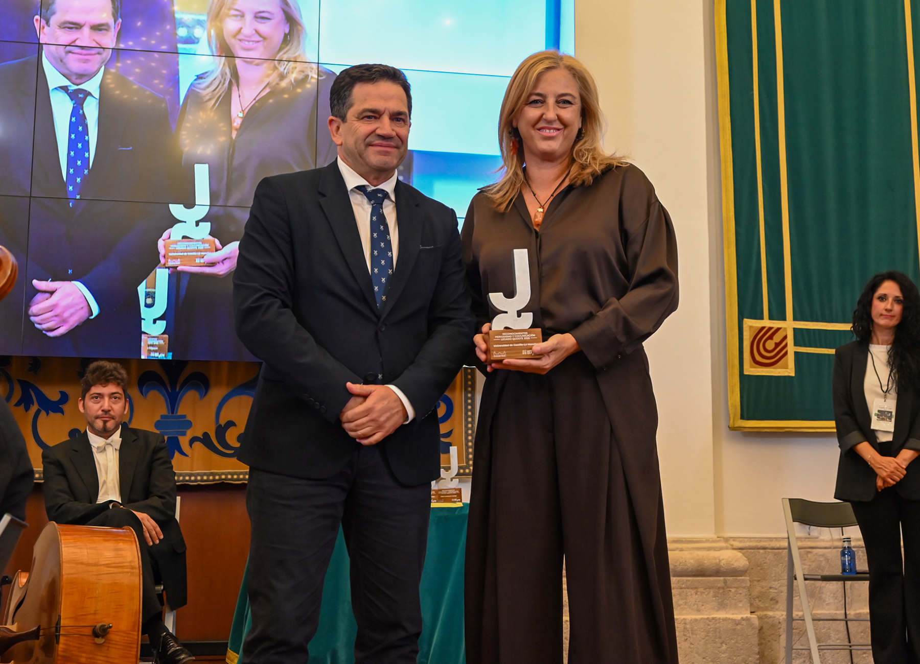 Jaime Quevedo recibe el Reconocimiento Legado Quijote por su defensa de la cultura manchega 5 Legado Quijote reconoce el papel del periodismo y la comunicación como herramienta que fortalece la identidad y proyecta la provincia de Ciudad Real