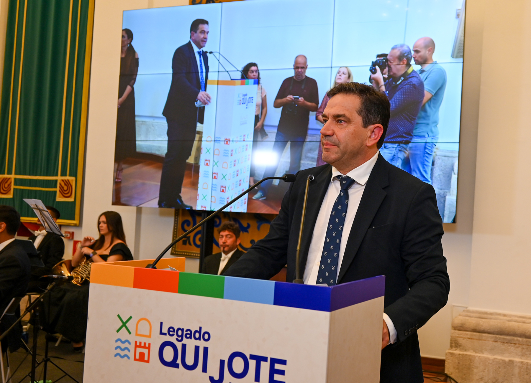 Jaime Quevedo recibe el Reconocimiento Legado Quijote por su defensa de la cultura manchega 2 Legado Quijote reconoce el papel del periodismo y la comunicación como herramienta que fortalece la identidad y proyecta la provincia de Ciudad Real