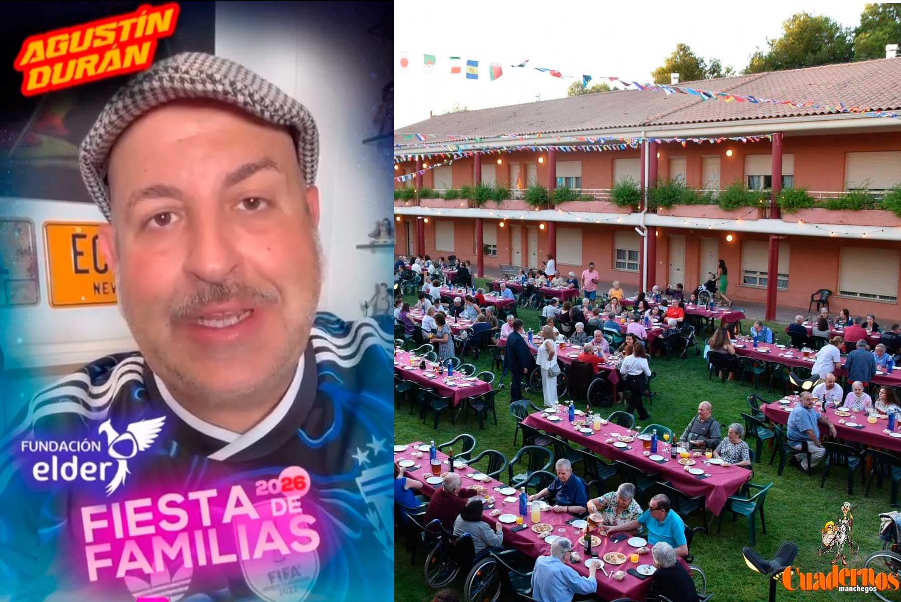Este es el mensaje de Agustín Durán antes de visitar la Fundación Elder de Tomelloso para la Fiesta de Familias 2026