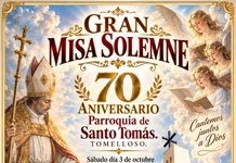 La Coral Lux Aeterna participará en la misa del 70 aniversario de Santo Tomás de Villanueva La Coral Lux Aeterna participará en la misa del 70 aniversario de Santo Tomás de Villanueva