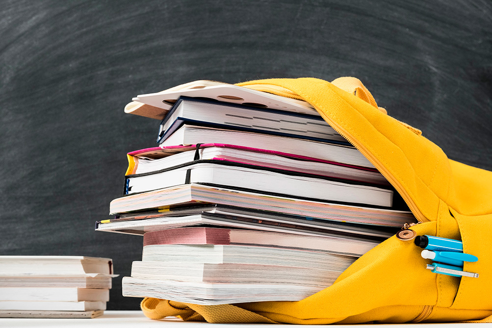 La vuelta al cole: ¿qué estamos metiendo en la mochila?