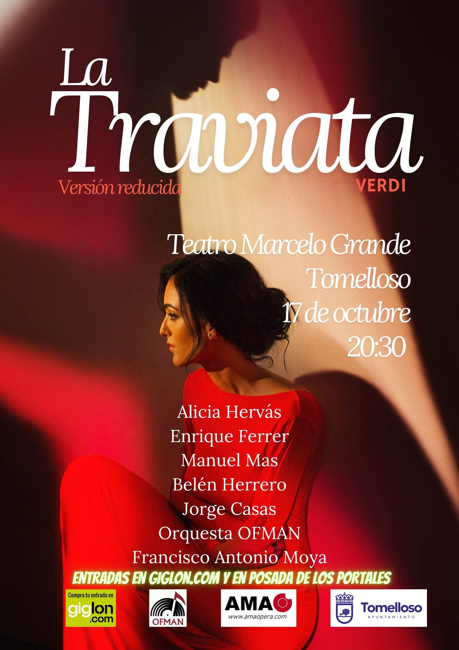 La Mancha Ópera Fest llevará la lírica a Tomelloso con cuatro grandes citas entre octubre y diciembre 4 Nace La Mancha Ópera Fest, el primer festival lírico de La Mancha, de la mano de AMAO y el Ayuntamiento de Tomelloso