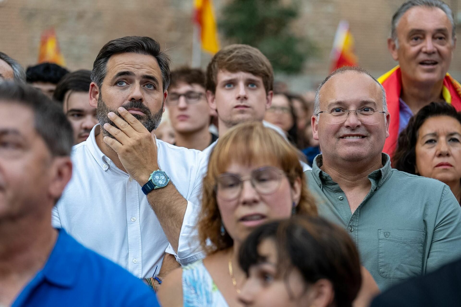 Núñez destaca la “afluencia masiva” a las concentraciones en defensa de España y denuncia que “todos menos Page” han estado en las calles