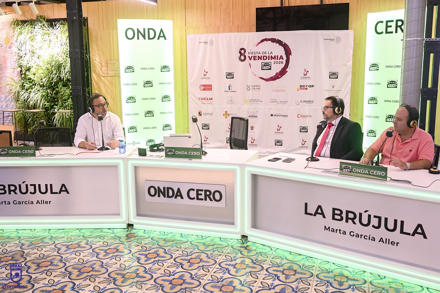 Onda Cero emite en directo desde el Mercado de Abastos de Tomelloso su programa ‘La Brújula’