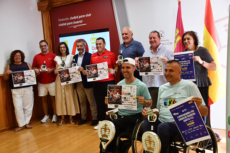 El estadio municipal acoge del 25 al 27 de septiembre el V Open Nacional de Pádel Adaptado ‘Ciudad de Tarancón’