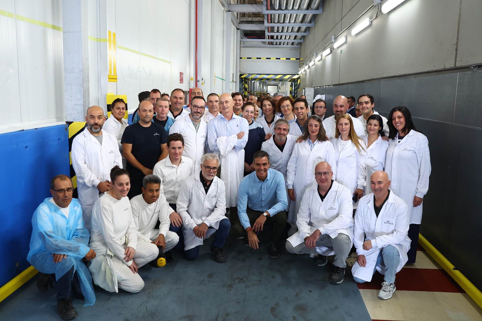 Pedro Sánchez visita el proyecto Noblejas Industrial
