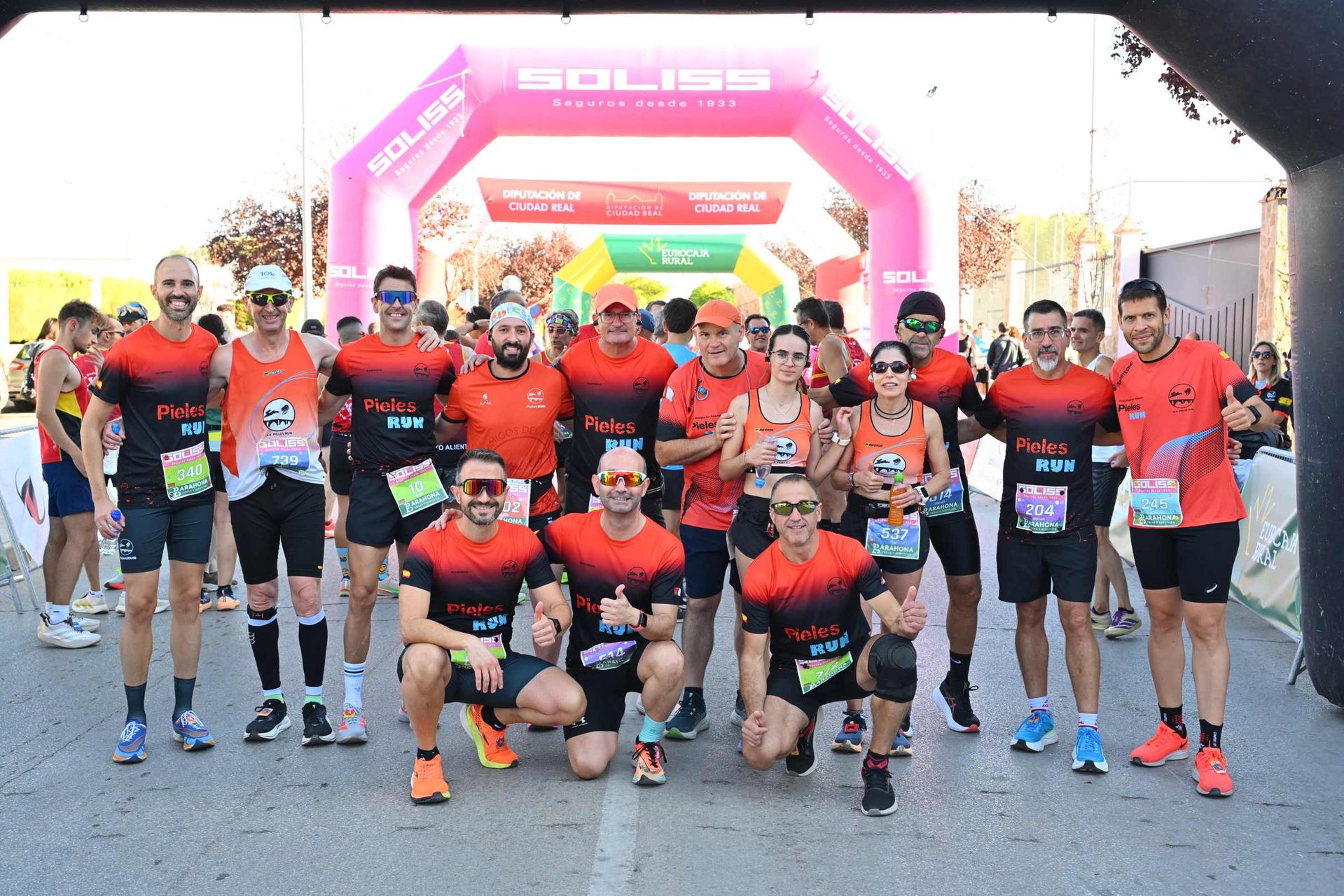 Los Pieles Run brilla en la 10K Ferimel de Membrilla con victoria de Luisa Becerra y podio de Antonio Morales