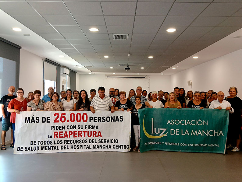 La Federación Salud Mental Castilla-La Mancha reclama la reapertura de las Urgencias de psiquiatría y la Unidad de Hospitalización Breve del Mancha Centro