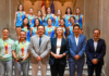 Recibidas en el salón de Plenos de la Diputación las integrantes del Beach Caserío Ciudad Real, campeonas de España juveniles de balonmano playa Recibidas en el salón de Plenos de la Diputación las integrantes del Beach Caserío Ciudad Real, campeonas de España juveniles de balonmano playa