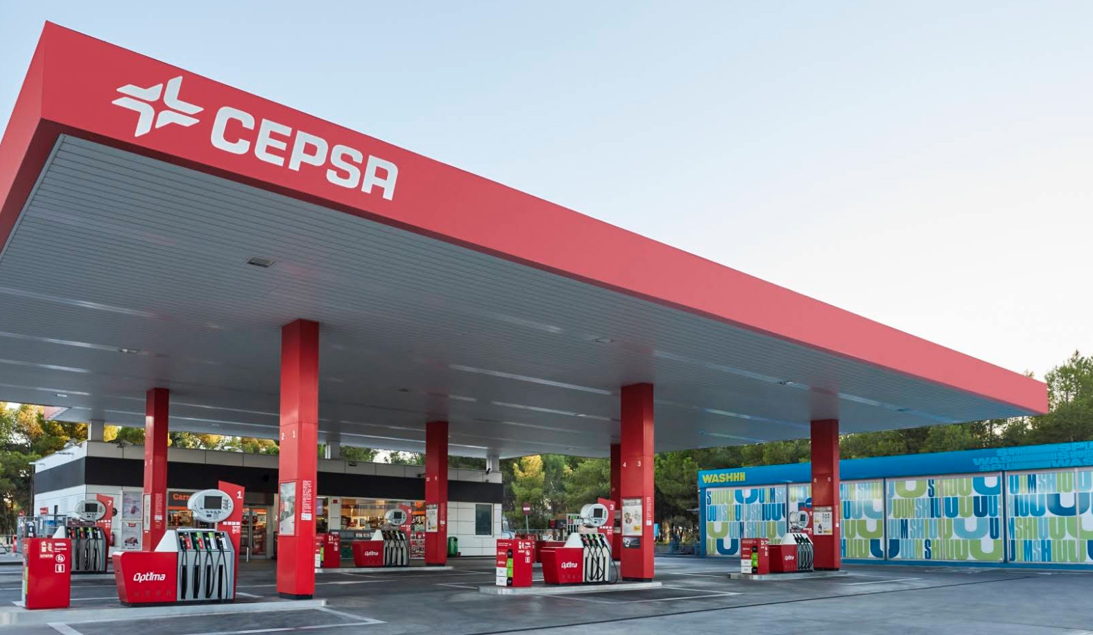 Atraco con arma blanca en una gasolinera de Calera y Chozas