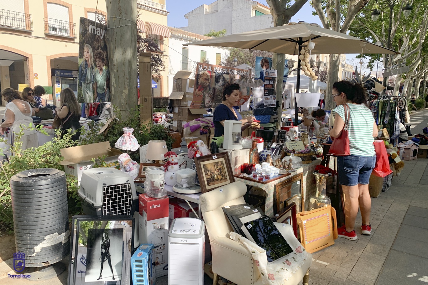 El comercio local toma el Paseo de las Moreras con un Mercadillo Final de Temporada que reúne a cerca de 50 establecimientos
