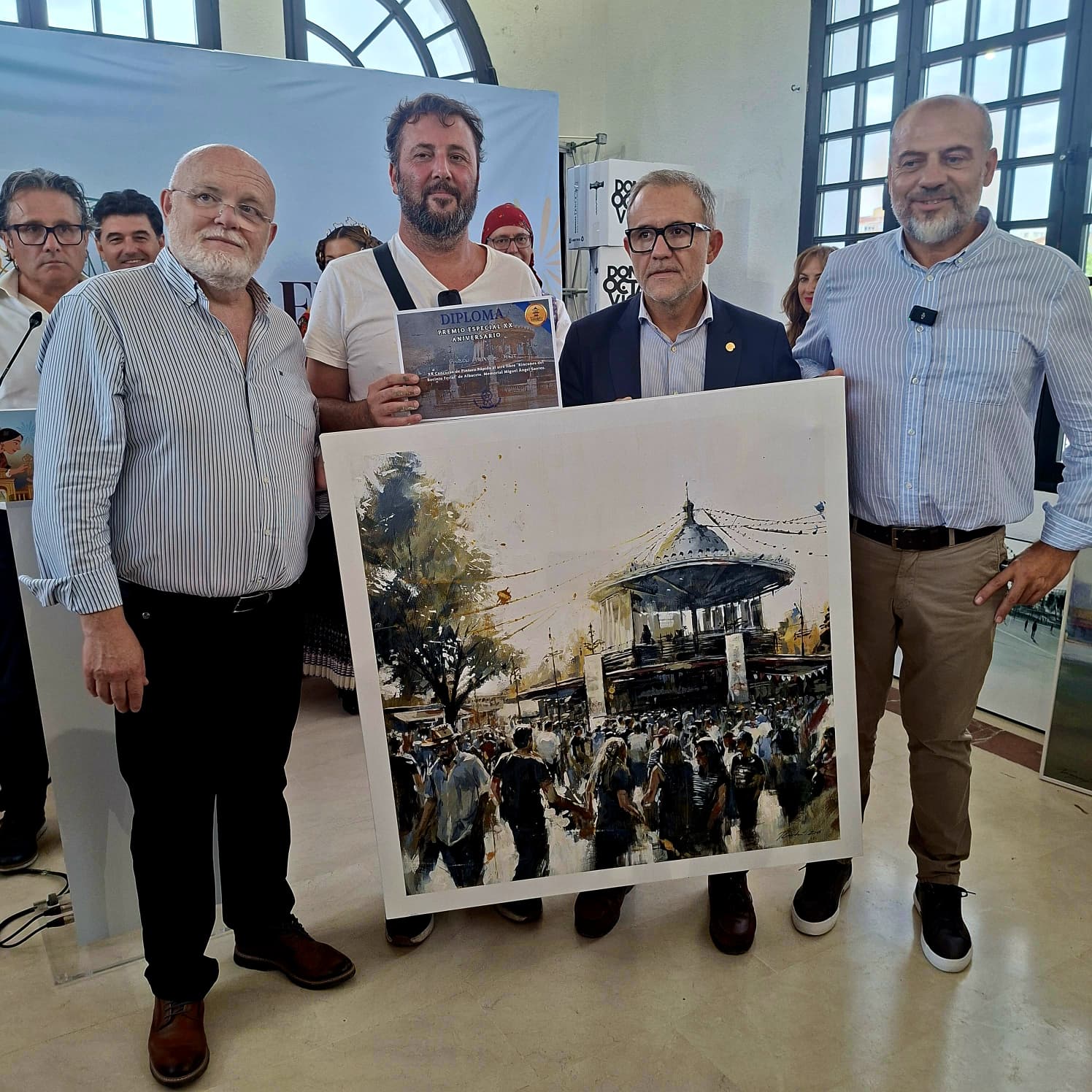 Rubén Patricio Font, de Castellón, gana el premio solidario JCCM en el XX Concurso de Pintura Rápida Rincones del Recinto Ferial 1 Rubén Patricio Font, de Castellón, gana el premio solidario JCCM en el XX Concurso de Pintura Rápida Rincones del Recinto Ferial