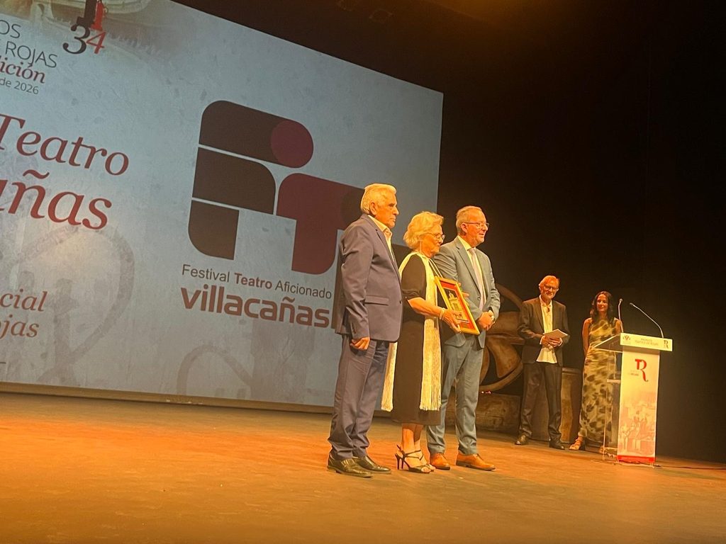 El Festival de Teatro Aficionado de Villacañas recibe el Premio Especial Teatro de Rojas por su trayectoria y contribución a las artes escénicas 4 El Festival de Teatro Aficionado de Villacañas recibe el Premio Especial Teatro de Rojas por su trayectoria y contribución a las artes escénicas