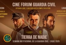‘Tierra de nadie’ protagonizará un cine fórum de la Guardia Civil en Cádiz el 30 de septiembre ‘Tierra de nadie’ protagonizará un cine fórum de la Guardia Civil en Cádiz el 30 de septiembre