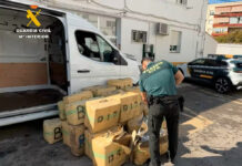 La Guardia Civil incauta más de una tonelada de hachís en la costa de Marbella La Guardia Civil incauta más de una tonelada de hachís en la costa de Marbella