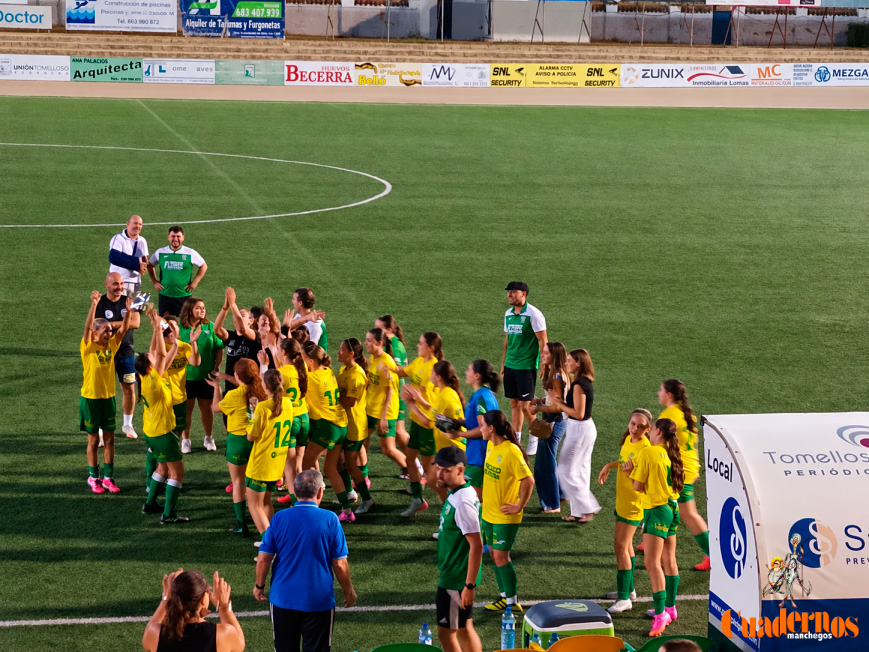 El Unión Tomelloso Femenino se proclama campeón del V Memorial Pedro Granados tras vencer a La Roda (2-1)
