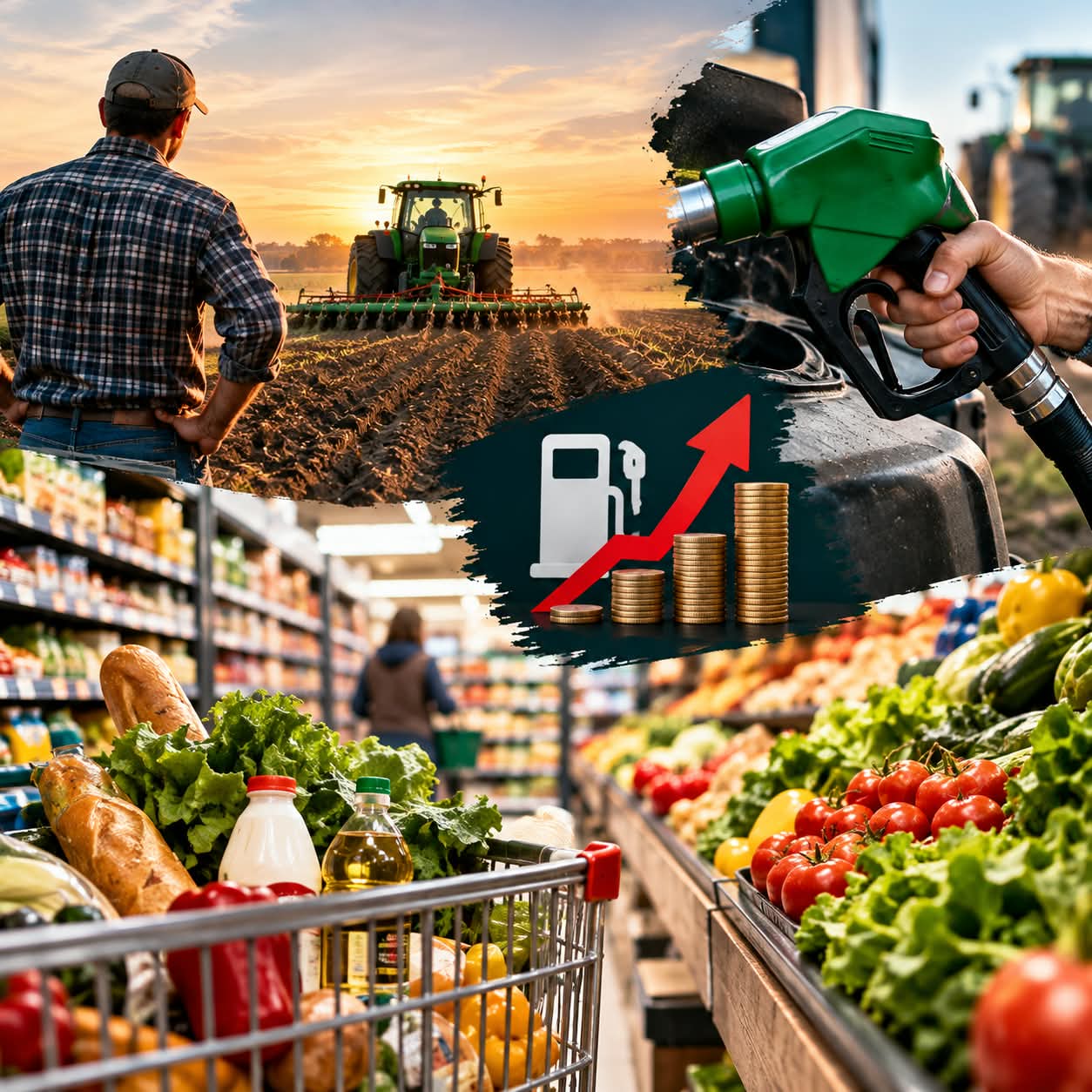 La Unión de Agricultores alerta: si el campo deja de sembrar, el problema terminará en el supermercado