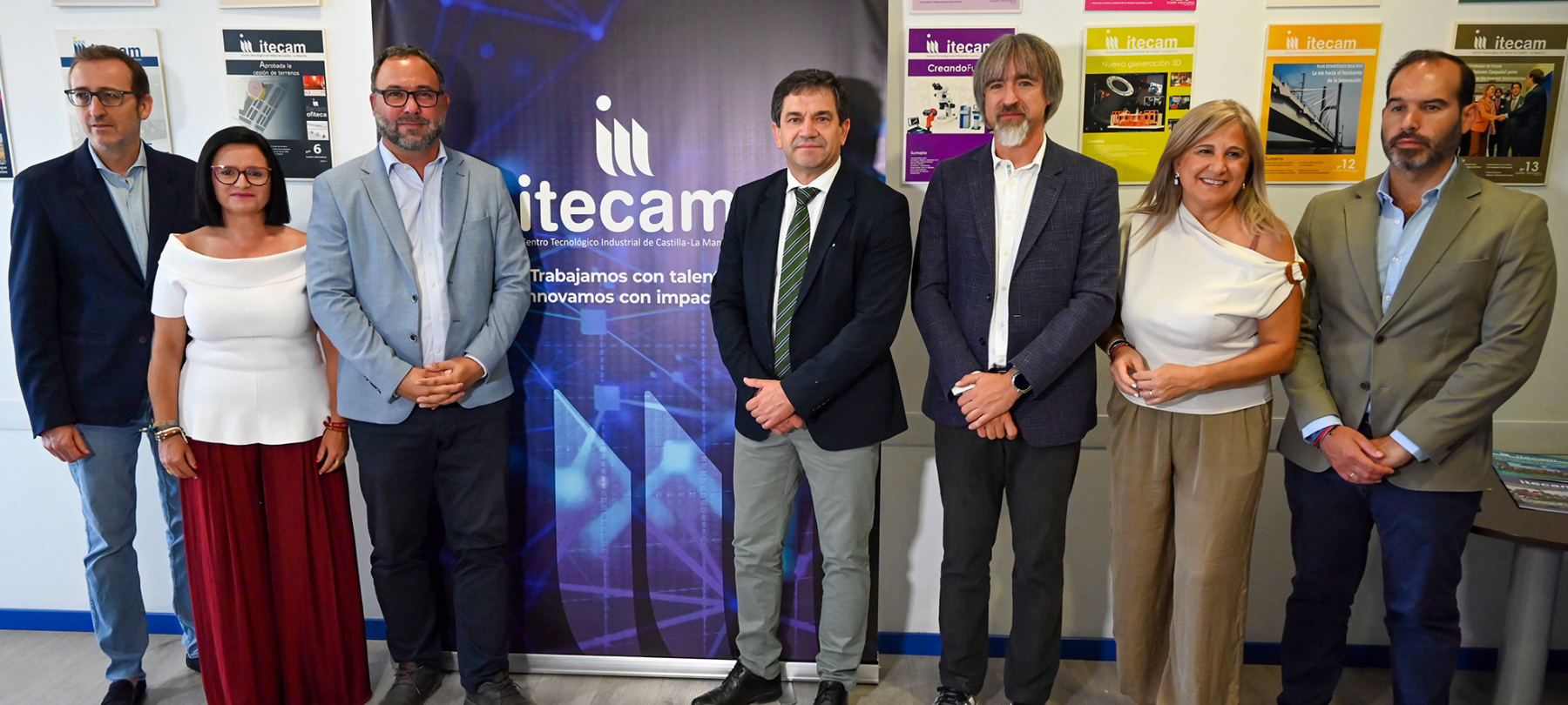 Valverde pone en valor el convenio de la Diputación con el ITECAM que ha hecho posible la colaboración con 20 proyectos empresariales en ocho municipios del Campo de Montiel