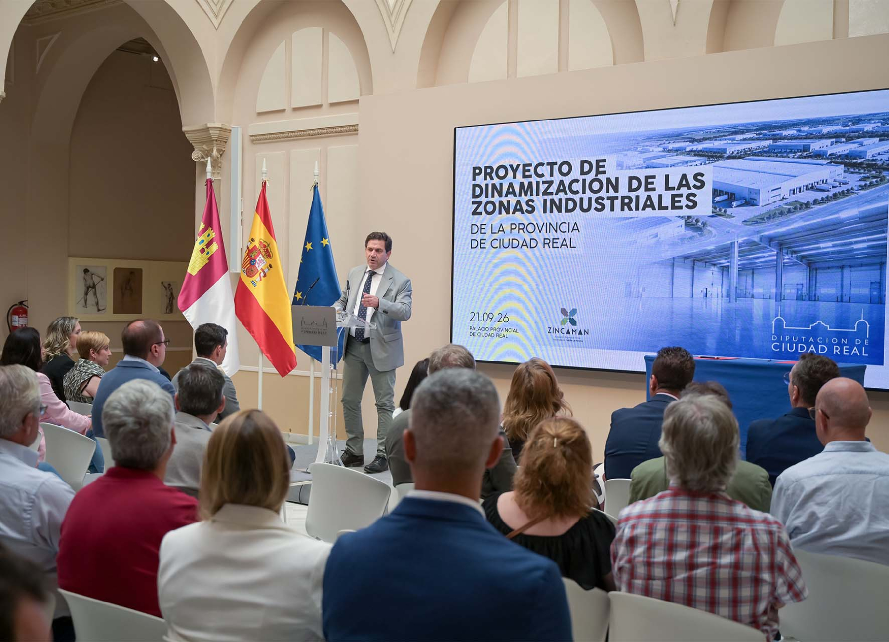 Valverde: «Si conseguimos gestionar las zonas industriales con una perspectiva integral del territorio, las oportunidades se multiplicarán en nuestra provincia” 3 Valverde: «Si conseguimos gestionar las zonas industriales con una perspectiva integral del territorio, las oportunidades se multiplicarán en nuestra provincia”