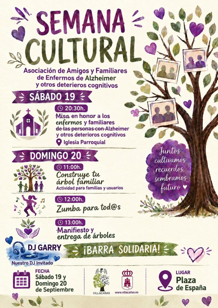 Villacañas se suma a la conmemoración del Día Mundial del Alzheimer 1 Villacañas se suma a la conmemoración del Día Mundial del Alzheimer