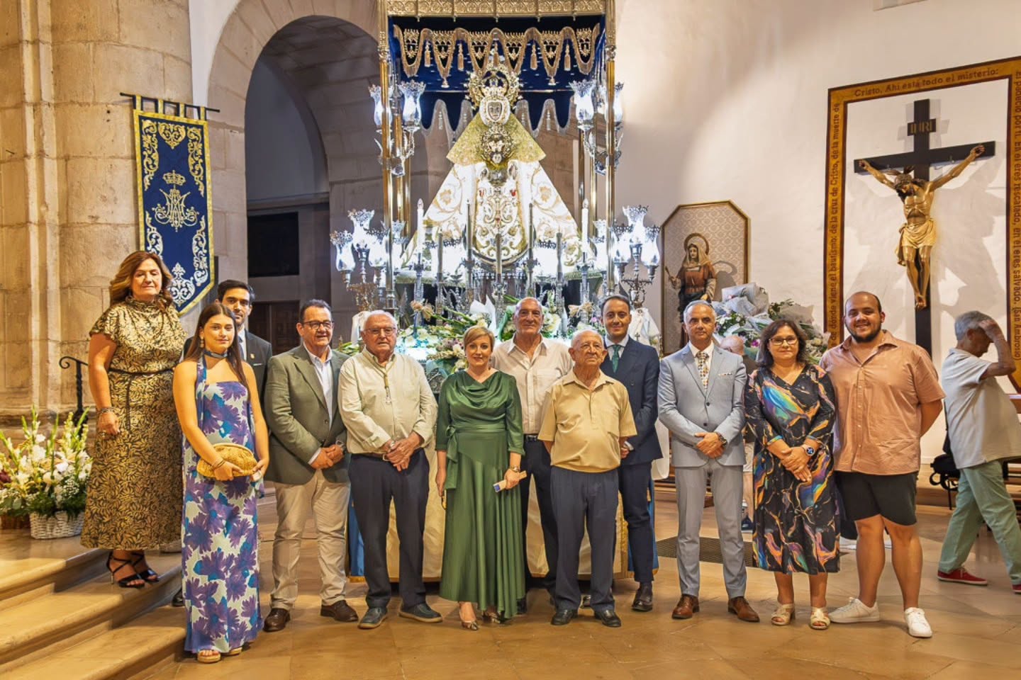 Argamasilla de Alba mantiene viva la tradición de la Virgen de Peñarroya con una noche de música y devoción