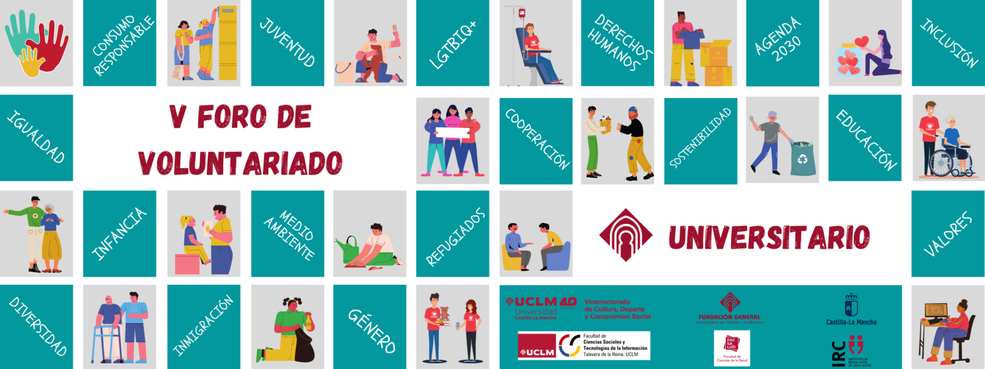 La UCLM celebra en Talavera de la Reina el V Foro de Voluntariado Universitario