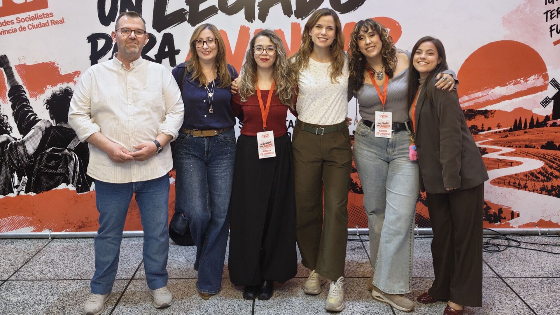 Alba Castellanos y Patricia Pedroche refuerzan la representación de Juventudes Socialistas de Tomelloso en la dirección provincial de Ciudad Real