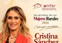 AMFAR contará con la torera Cristina Sánchez en su celebración del Día de las Mujeres Rurales en Ciudad Real el 30 de octubre AMFAR contará con la torera Cristina Sánchez en su celebración del Día de las Mujeres Rurales en Ciudad Real el 30 de octubre