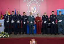 Argamasilla de Alba reconoce la trayectoria, profesionalidad y colaboración de distintos cuerpos policiales en la celebración de los Ángeles Custodios Argamasilla de Alba reconoce la trayectoria, profesionalidad y colaboración de distintos cuerpos policiales en la celebración de los Ángeles Custodios