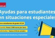Hasta 2.500 euros para estudiantes de la UCLM con dificultades económicas: quedan once días para solicitar la ayuda Hasta 2.500 euros para estudiantes de la UCLM con dificultades económicas: quedan once días para solicitar la ayuda