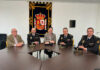 David Broceño despide a José Alberto Camacho tras su nombramiento como nuevo jefe superior de Policía de Castilla-La Mancha David Broceño despide a José Alberto Camacho tras su nombramiento como nuevo jefe superior de Policía de Castilla-La Mancha