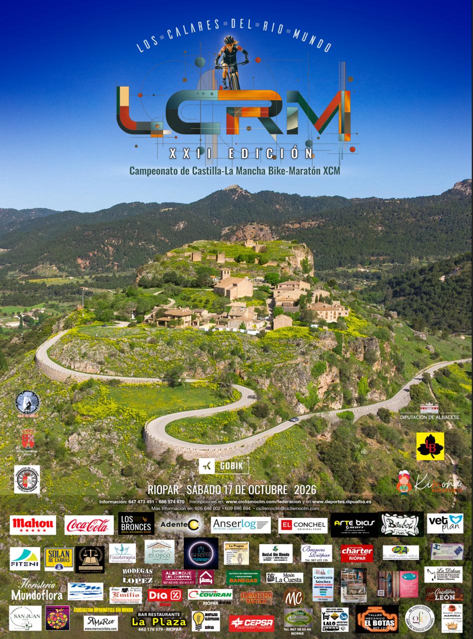 Los Calares del Río Mundo Bike Maratón acogerán el Campeonato de Castilla-La Mancha XCM 2026
