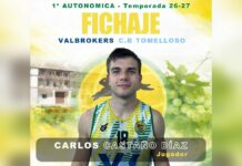 Carlos Castaño, experiencia y dos ascensos para cerrar la plantilla del Valbrokers CB Tomelloso Carlos Castaño, experiencia y dos ascensos para cerrar la plantilla del Valbrokers CB Tomelloso