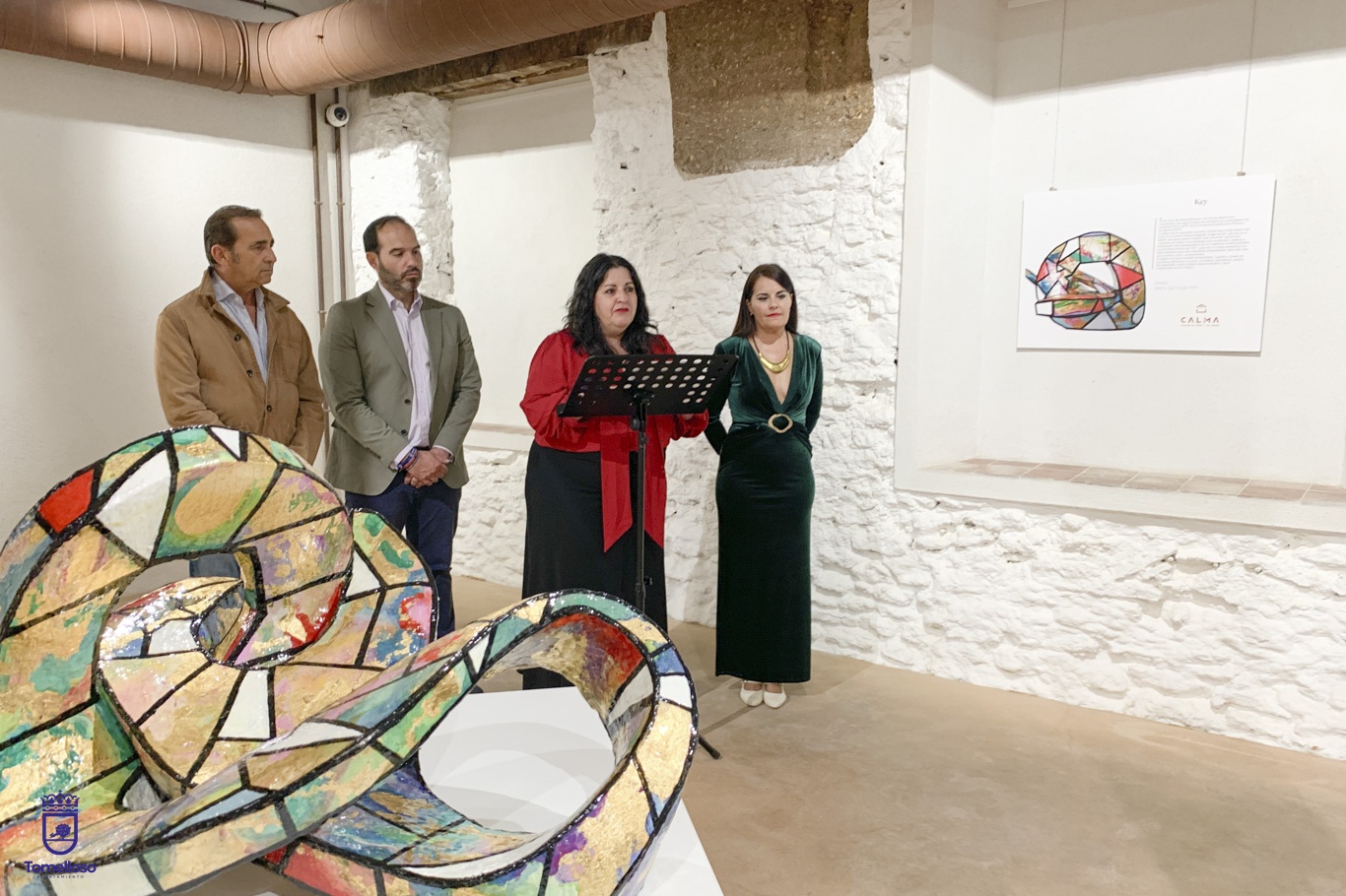 Carmen Belén Serrano lleva a CALMA un trozo de su propia alma a través de la escultura
