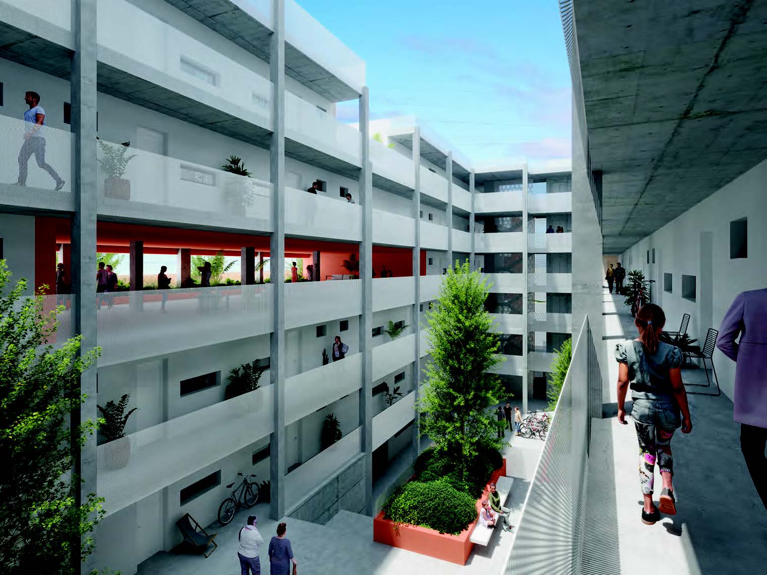 Casa 47 adjudica la redacción del proyecto de edificación de 154 viviendas asequibles en Guadalajara