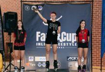 La tomellosera Clara Serna logra la segunda posición en la Faro International Cup de patinaje inline freestyle en Portugal La tomellosera Clara Serna logra la segunda posición en la Faro International Cup de patinaje inline freestyle en Portugal