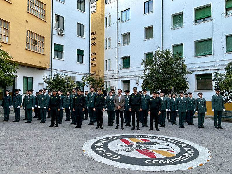 La Comandancia de la Guardia Civil de Ciudad Real incorpora 37 nuevos efectivos
