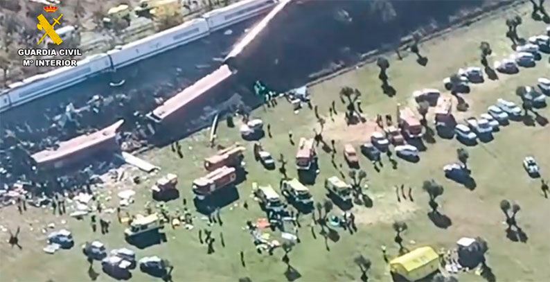 El CGE envía sus condolencias a las víctimas y familiares del accidente ferroviario en Urda y agradece el trabajo de los servicios de emergencias 
